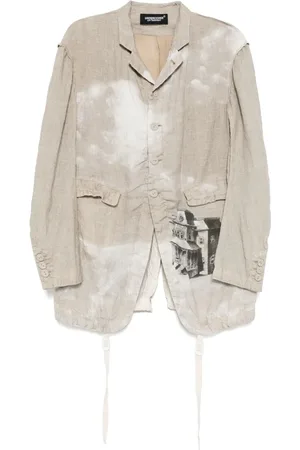 UNDERCOVER Blazer con estampado gráfico