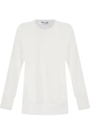 Comme des Garçons Blusa traslúcida