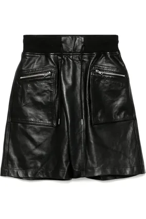 R13 Shorts con tiras cruzadas