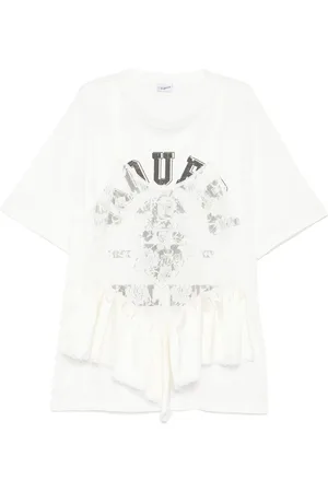 Vaquera Playera con capa de lencería