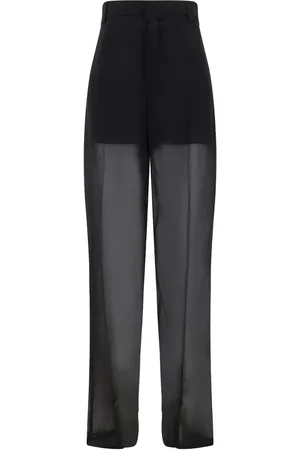 BLUMARINE Georgette trousers