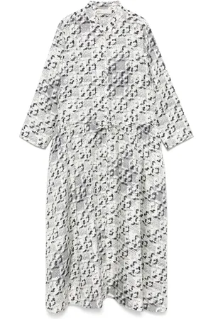Tory Burch Vestido midi con diseño estampado