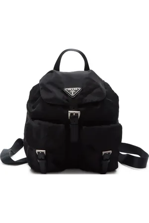 Prada Mochila con logo triangular 2010