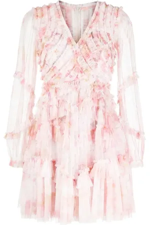 Needle & Thread Vestido corto Rose Bluebell