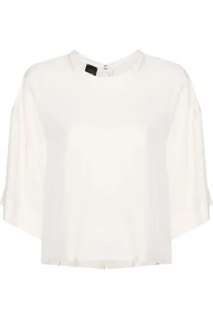 Pinko Blusa manga corta con cuello barco