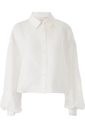 Carolina Herrera Camisa corta de seda