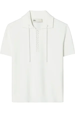 Tory Burch Playera tipo polo de encaje