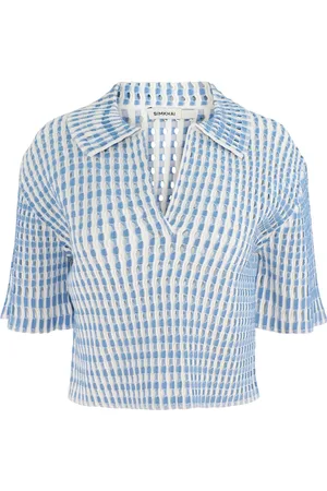 Simkhai Playera tipo polo Adley