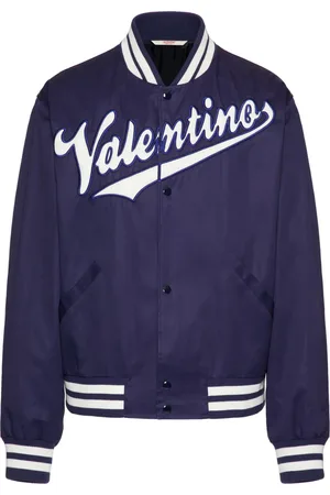 VALENTINO GARAVANI Chamarra bomber con parche del logo