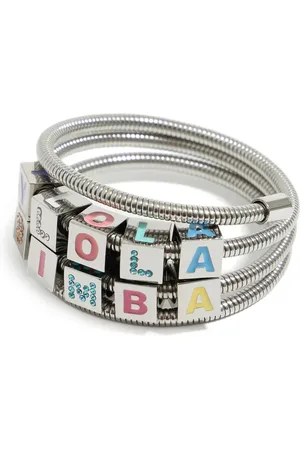 Bimba y Lola Pulsera de cadena con logo