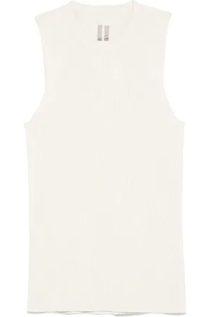Rick Owens Camiseta tejida de canalé