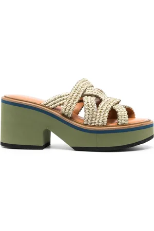 Robert Clergerie Mules Chermy con cuña de 40mm