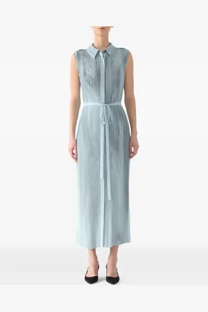 Jason Wu Vestido midi con diseño plisado