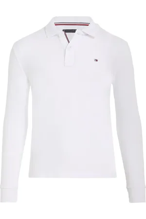 Tommy Hilfiger Playera tipo polo con logo bordado