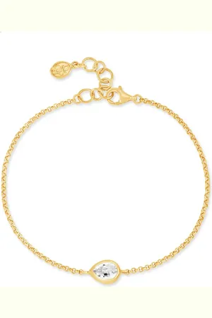 Dower and Hall Pulsera Pear Chain