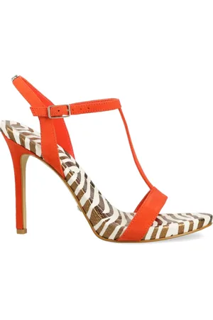 Guess Sandalias con placa del logo