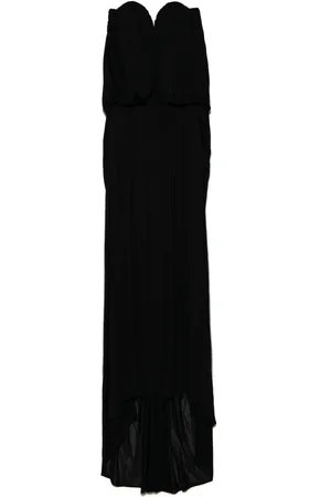GIUSEPPE DI MORABITO Vestido largo con detalle drapeado