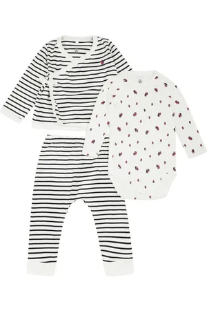 Petit Bateau Pantalones con motivo de rayas