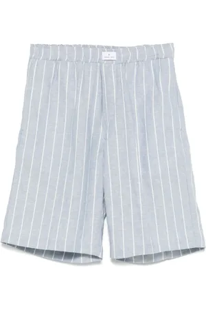 Manuel Ritz Shorts con motivo de rayas
