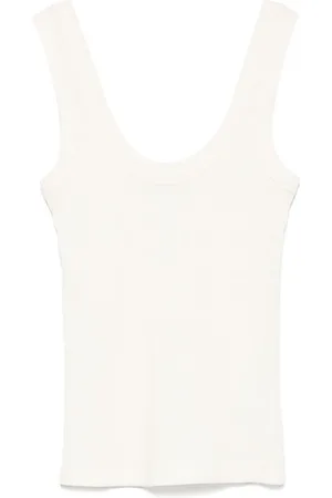 TELA Camiseta tejida de canalé