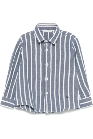 Manuel Ritz Camisa con rayas estampadas