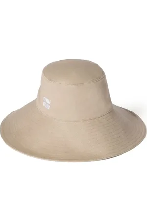 Miu Miu Gorro de pescador de mezclilla