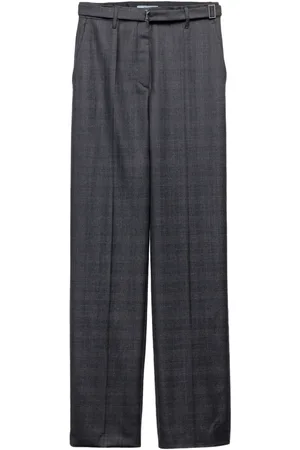 Prada Pantalones con dobladillo vuelto