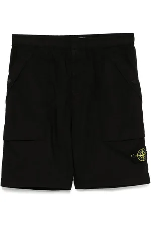 Stone Island Bermudas con distintivo Compass