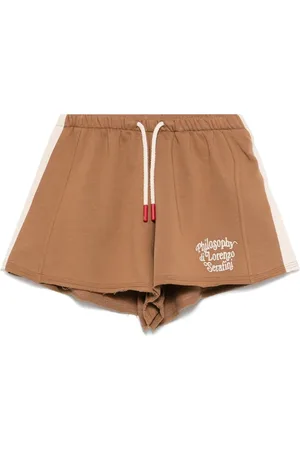 PHILOSOPHY DI LORENZO SERAFINI Shorts con logo bordado