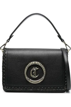 Roberto Cavalli Tote con placa del logo