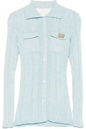 MISS BLUMARINE Camisa tejida de canalé