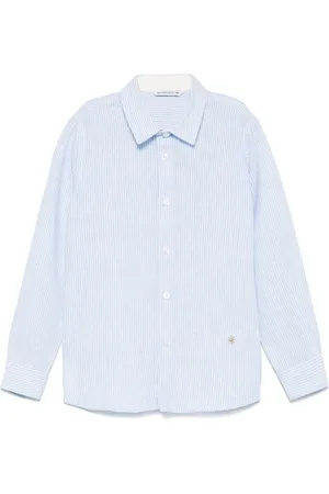 Manuel Ritz Camisa con rayas estampadas