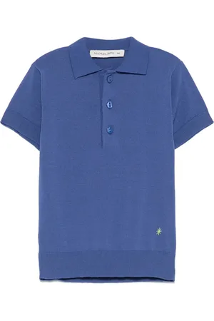 Manuel Ritz Playera tipo polo con logo bordado