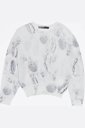 Bimba y Lola Suéter estampado con detalle de lúrex