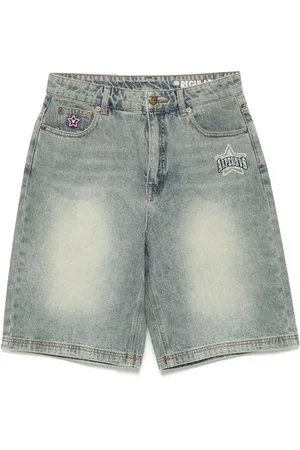 A Bathing Ape Shorts con logo bordado