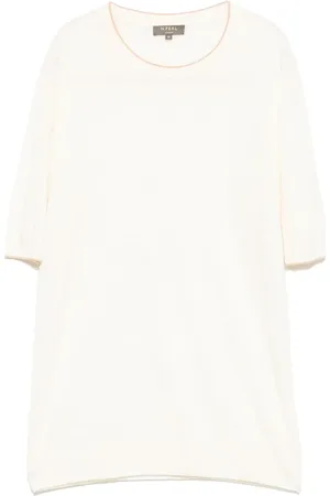 N.PEAL Playera con cuello redondo