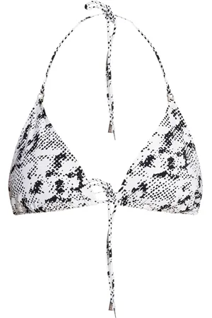 Tory Burch Bikini estilo triángulo con animal print