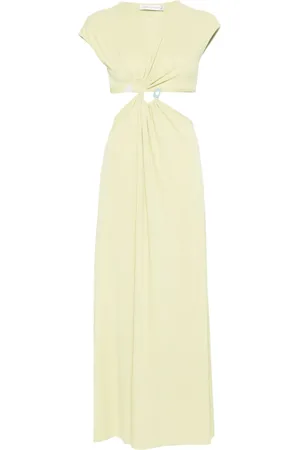 CHRISTOPHER ESBER Vestido largo con hebilla S
