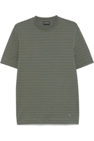 Emporio Armani Playera con motivo de rayas