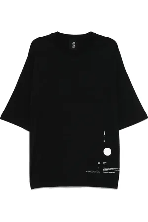 THOM KROM Playera con texto estampado