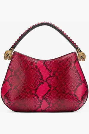 Roberto Cavalli Bolsa de hombro de cuero