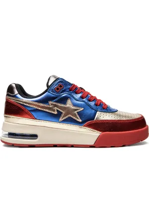 A Bathing Ape Tenis Road Sta Low Blue