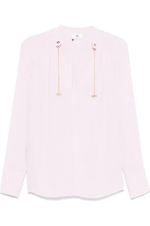 Elisabetta Franchi Blusa con dije del logo