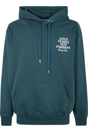 Family First Hoodie con estampado gráfico
