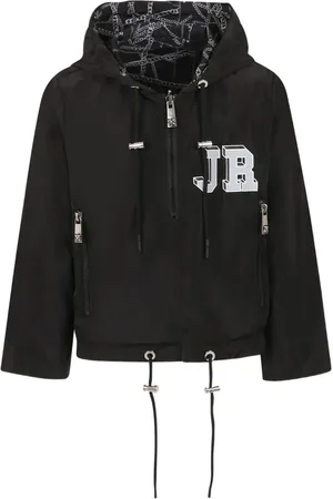John Richmond Chamarra con logo estampado