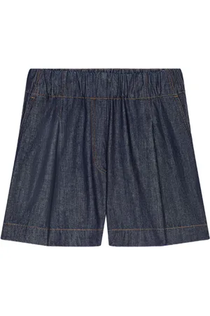 DRIES VAN NOTEN Shorts de mezclilla anchos
