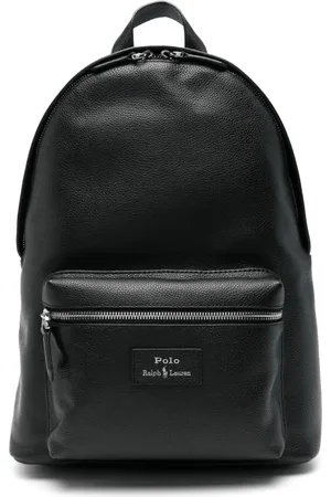 Ralph Lauren Mochila de piel texturizada