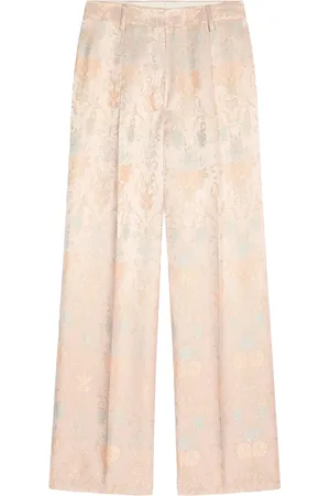 DRIES VAN NOTEN Pantalones en jacquard