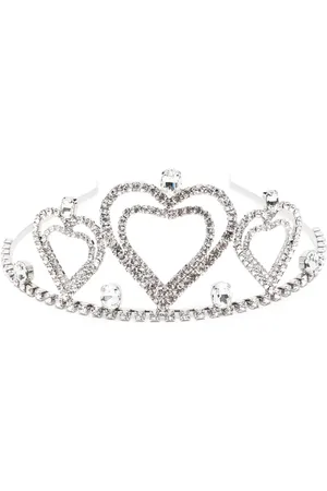 BLUMARINE Tiara con detalles de cristal