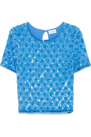 P.A.R.O.S.H. Playera con lentejuelas